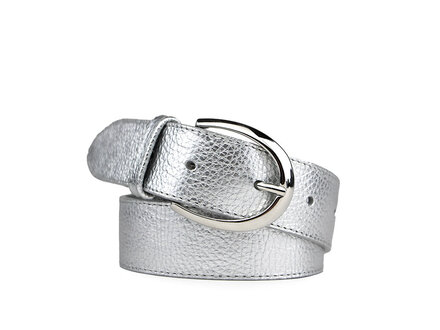 HAN HAN Riem Odette Zilver Metallic HAN HAN Riem Odette Zilver Metallic