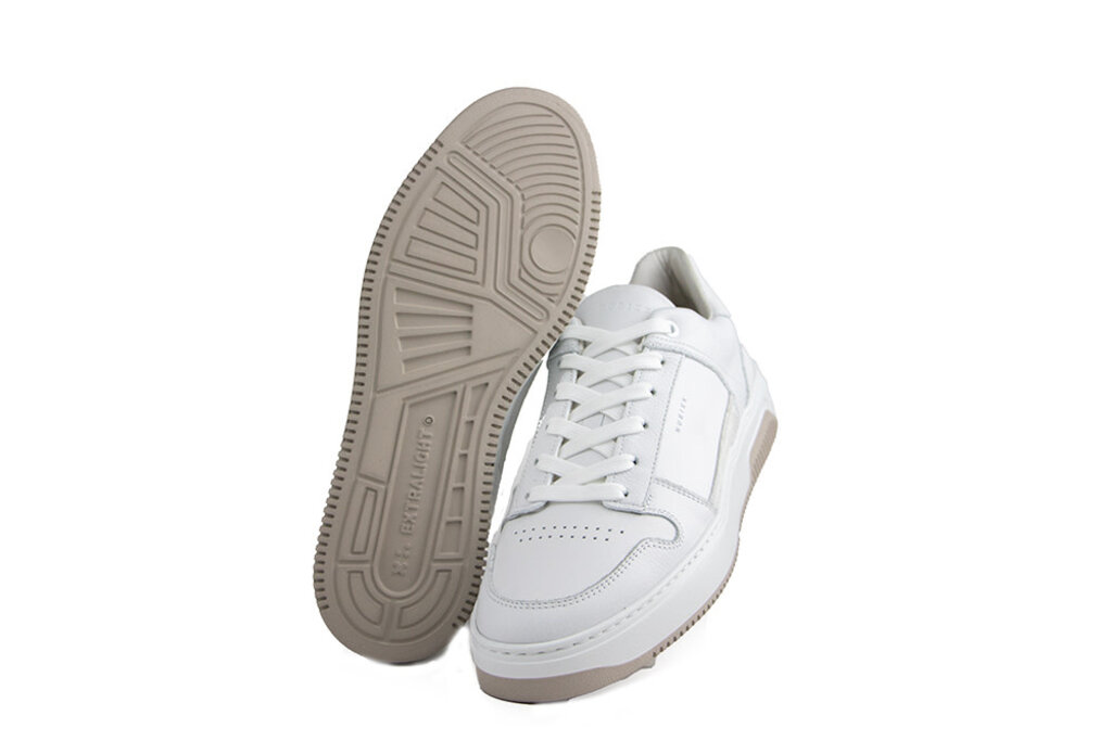 Nubikk Nubikk Basket Court White Combi Suède