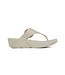 FitFlop Lulu Resin Buckle Toe Post Paris Beige