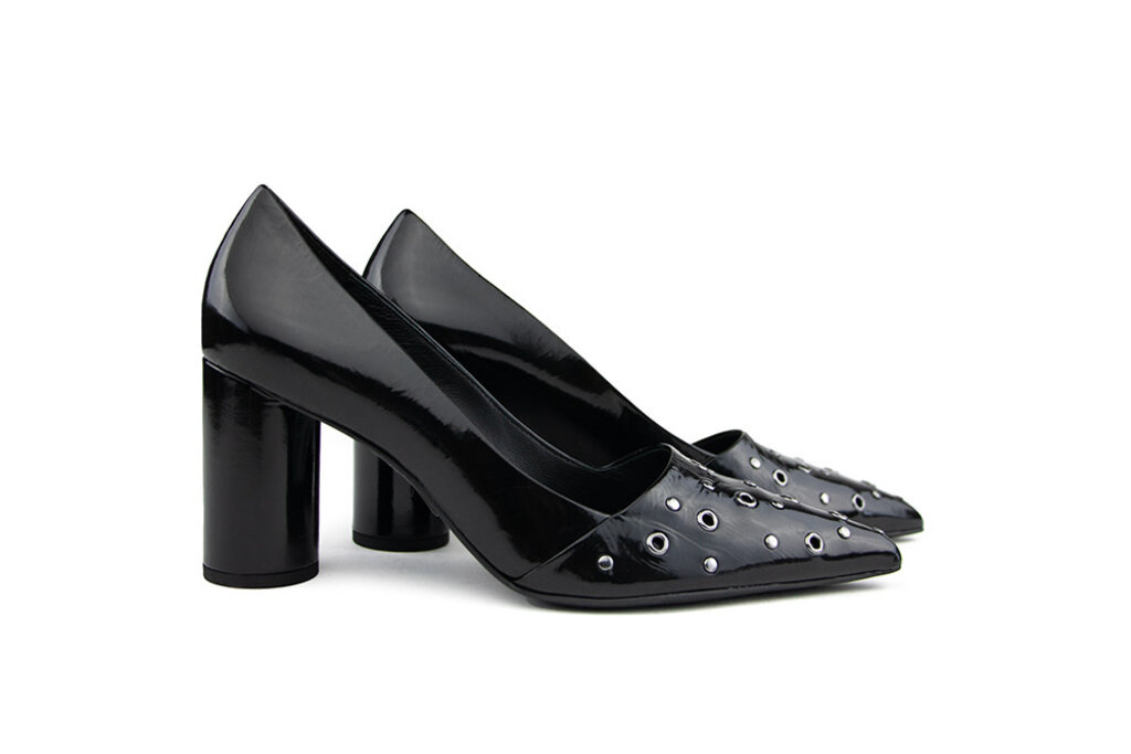 Högl Hogl Pump Schwarz Studs