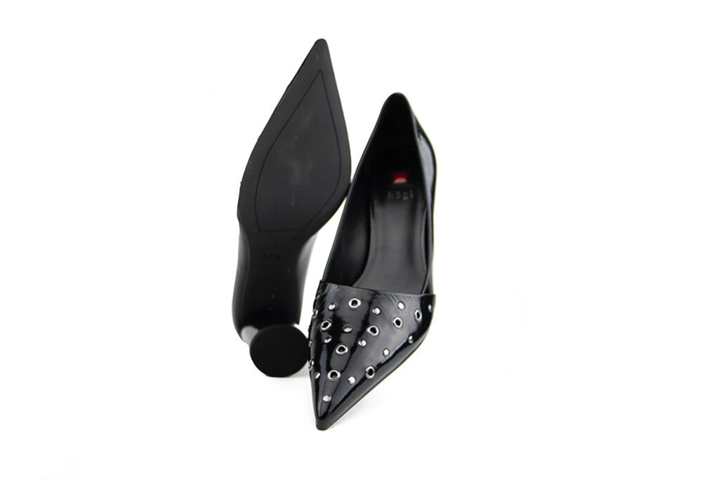 Högl Hogl Pump Schwarz Studs