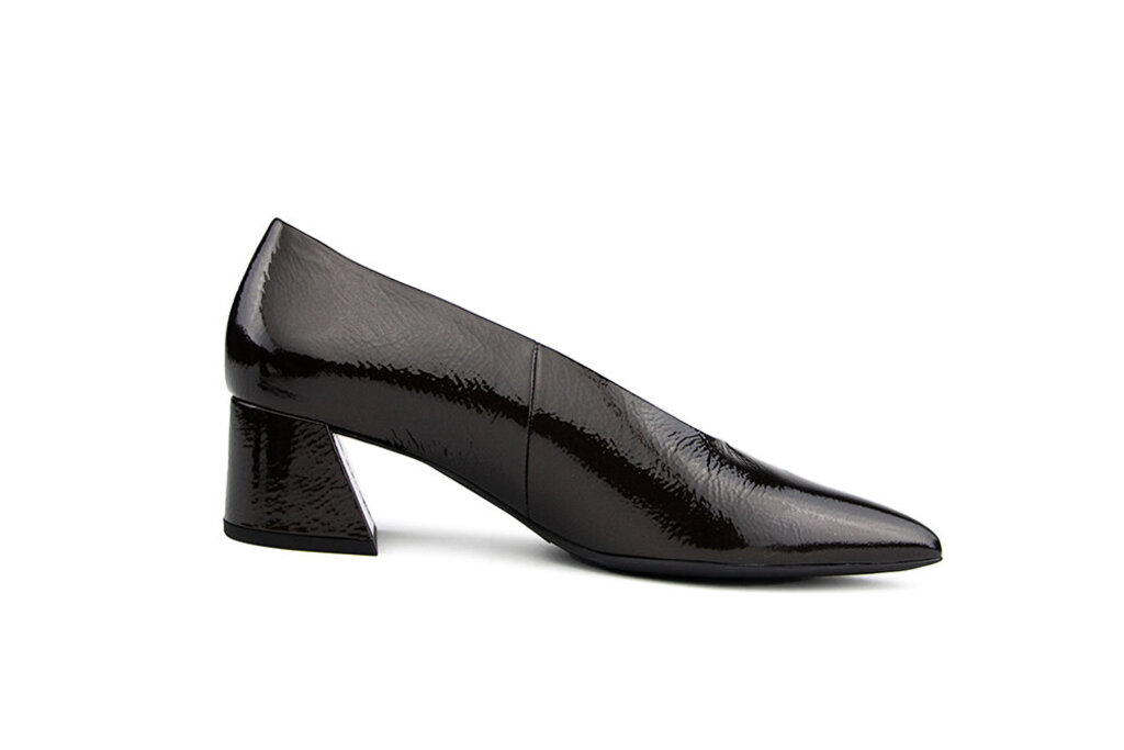 Högl Hogl Pump Chocplum Metallic Lak