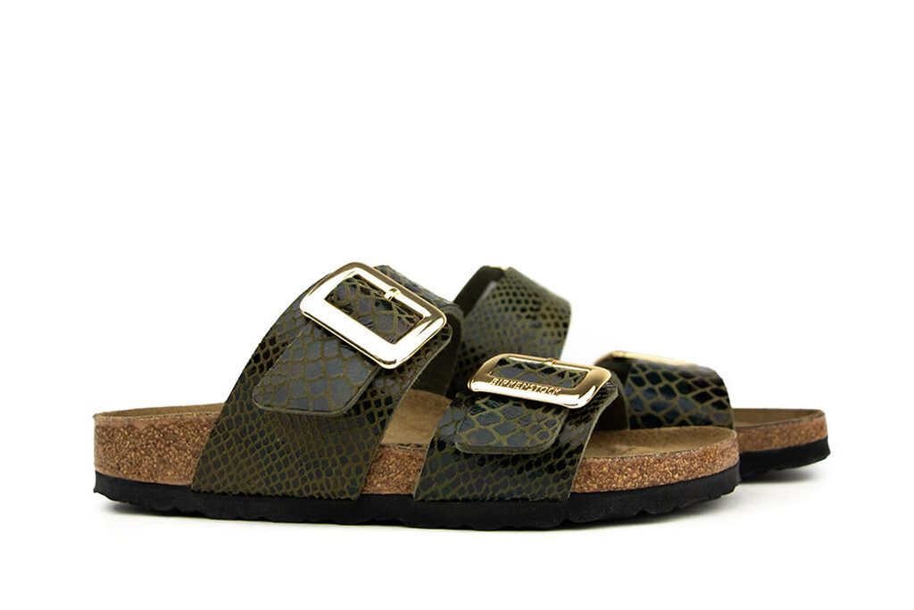 Birkenstock Birkenstock Sydney Shiny Snake Sage Narrow