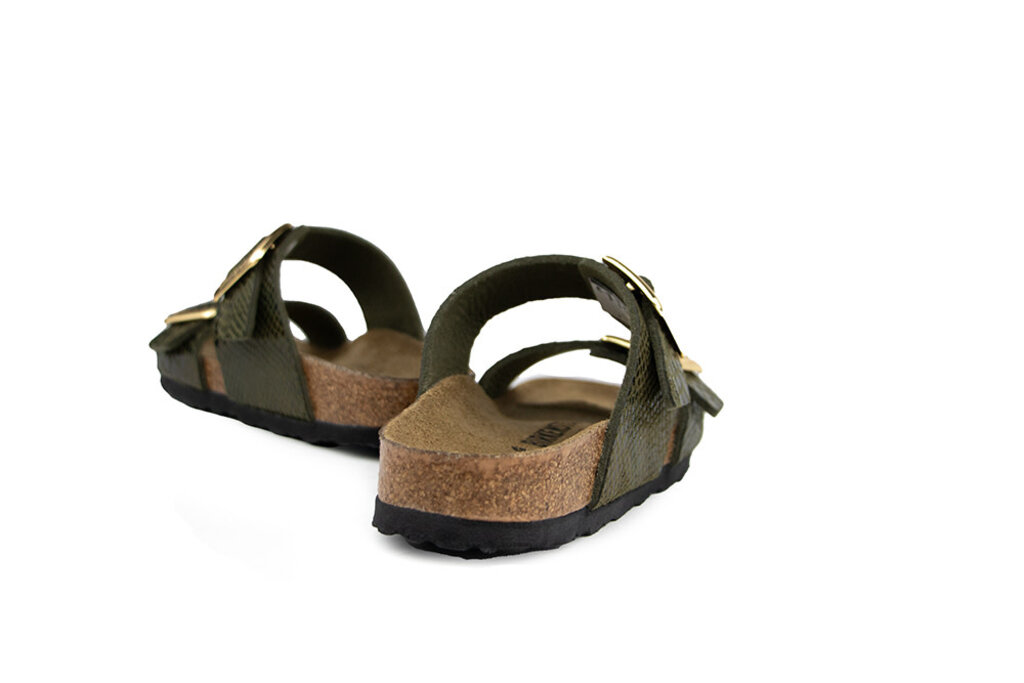Birkenstock Birkenstock Sydney Shiny Snake Sage Narrow