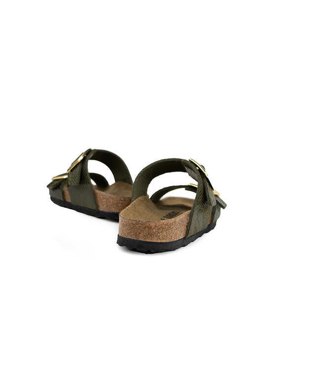 Birkenstock Sydney Shiny Snake Sage Narrow