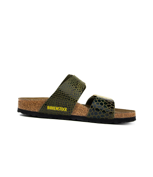 Birkenstock Sydney Shiny Snake Sage Narrow