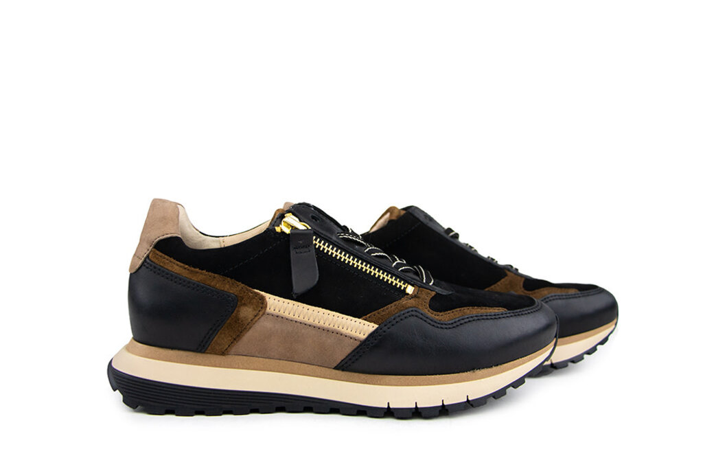 Gabor Gabor Sneaker Schwarz Whisky Gold