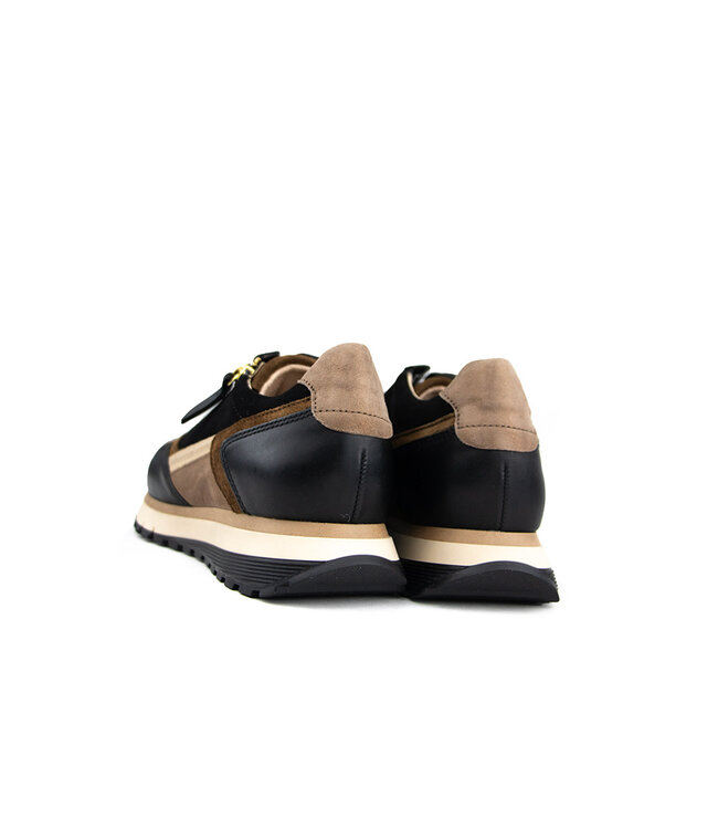Gabor Sneaker Schwarz Whisky Gold