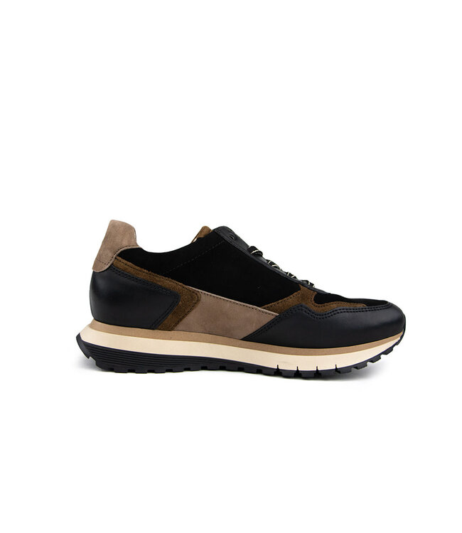 Gabor Sneaker Schwarz Whisky Gold