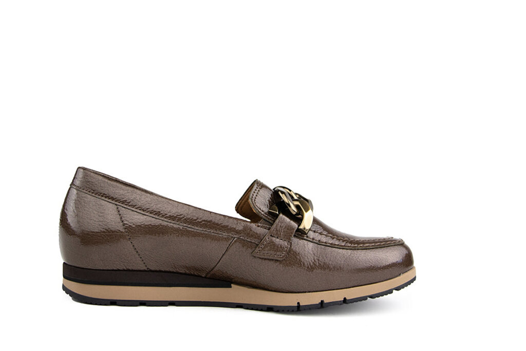 Gabor Gabor Loafer Ketting Ketting Cacao Rock Lack