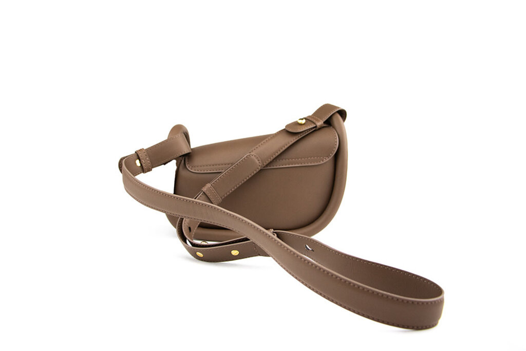 Nubikk Nubikk Bobby Mini Bag II Taupe Leather