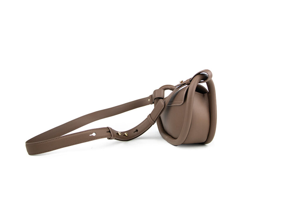 Nubikk Nubikk Bobby Mini Bag II Taupe Leather
