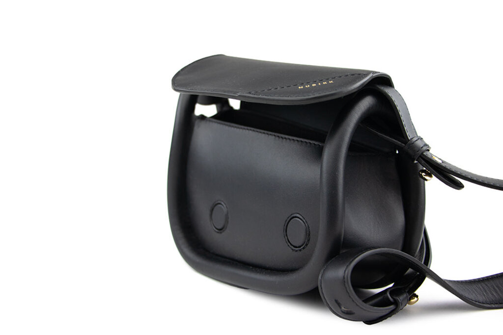 Nubikk Nubikk Bobby Mini Bag II Black Leather