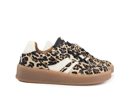 Gabor Gabor Sneaker Natur Latte Schwarz Print G