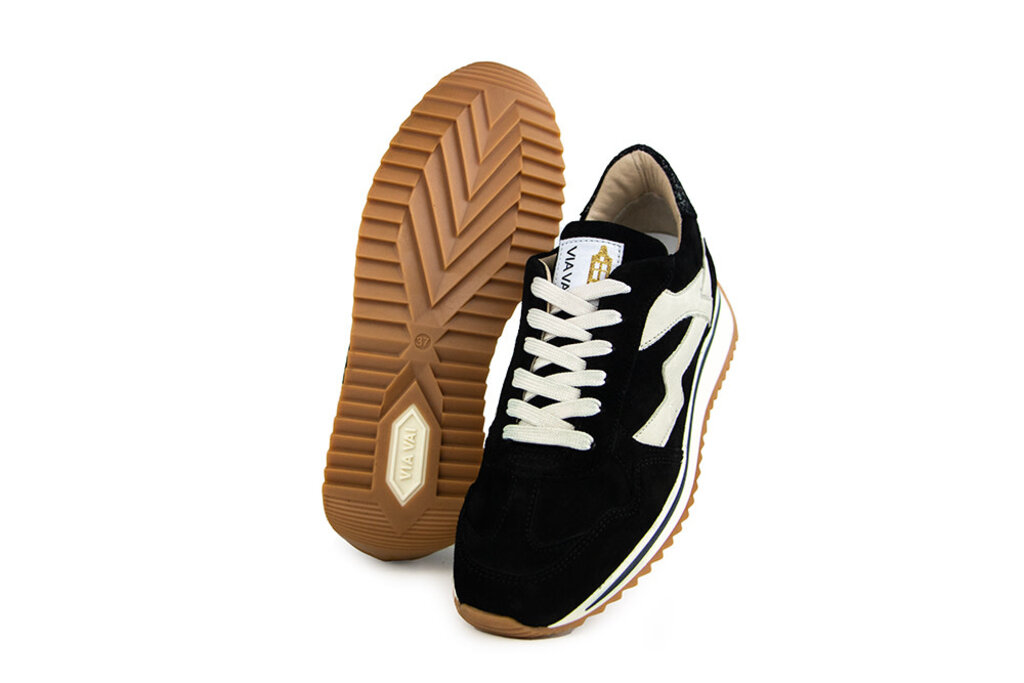 Via Vai Via Vai Sneaker Mikki Alex Sierra Nero