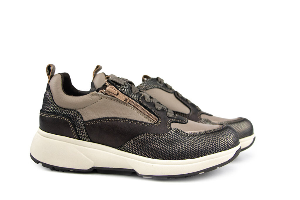 Xsensible Xsensible Sneaker Grenoble HX Taupe Combi