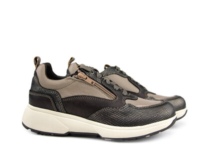 Xsensible Xsensible Sneaker Grenoble HX Taupe Combi
