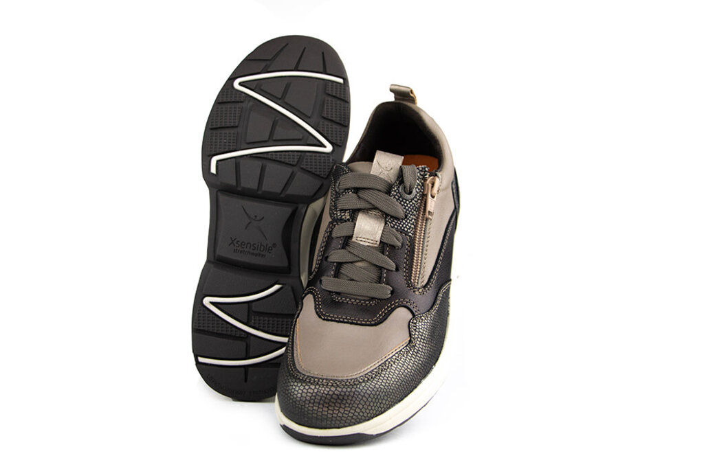 Xsensible Xsensible Sneaker Grenoble HX Taupe Combi
