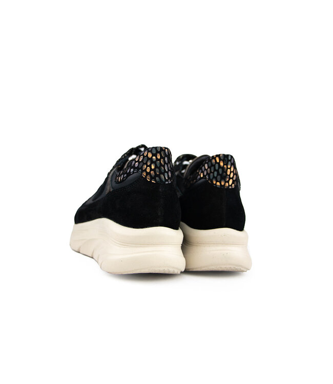 Footnotes Sneaker Lexi Black Gold