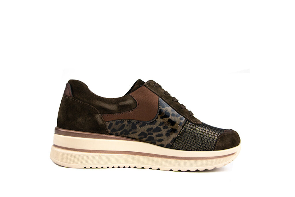 Waldläufer Waldlaufer Sneaker Luana Wood Cognac