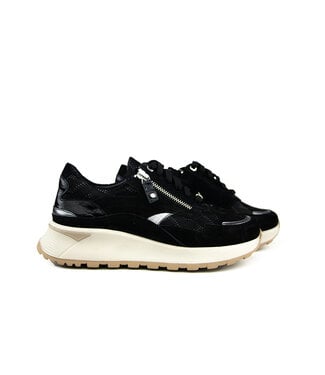 Footnotes Footnotes Sneaker Saar Print Black K