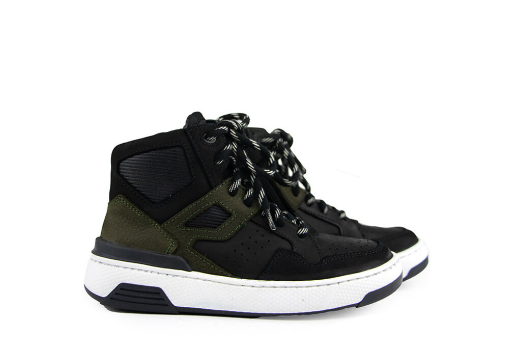Trackstyle Trackstyle Hoge Sneaker Benji Bond Black Green