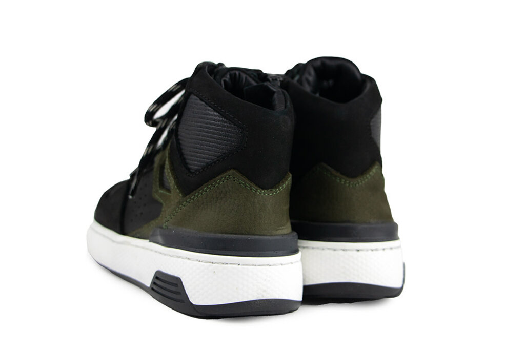 Trackstyle Trackstyle Hoge Sneaker Benji Bond Black Green