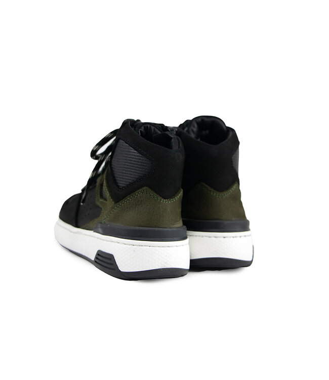 Trackstyle Hoge Sneaker Benji Bond Black Green