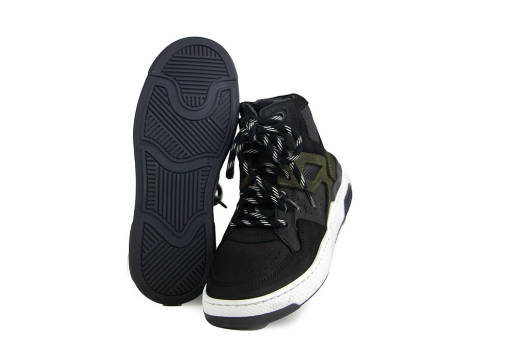 Trackstyle Trackstyle Hoge Sneaker Benji Bond Black Green