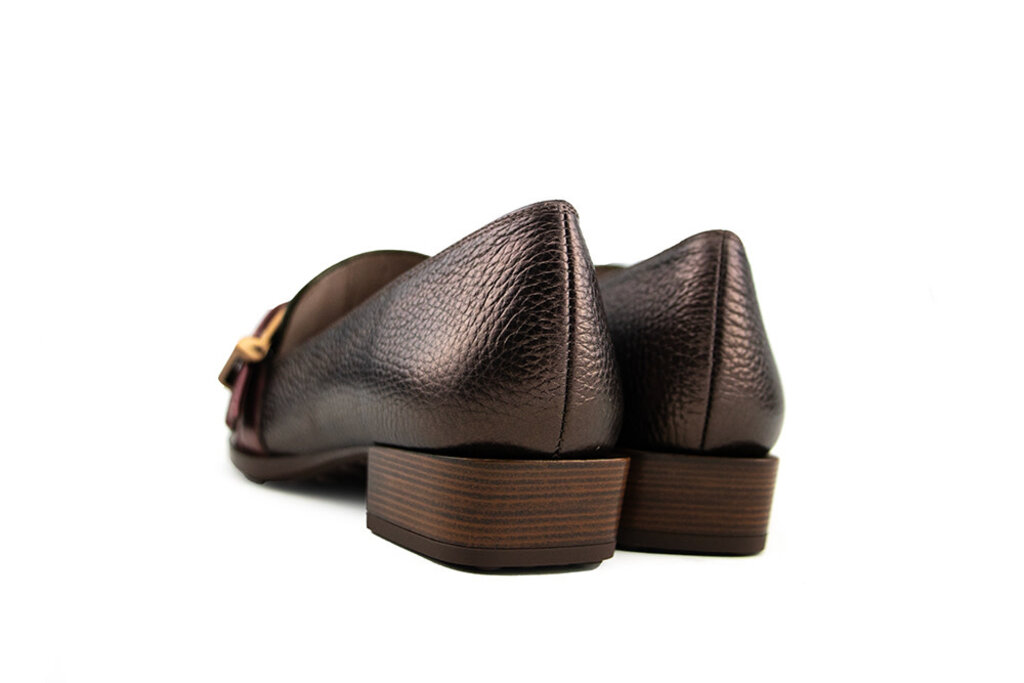 Hispanitas Hispanitas Loafer Turin Wine Army Avellana