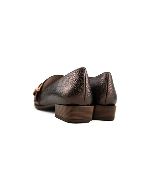 Hispanitas Loafer Turin Wine Army Avellana