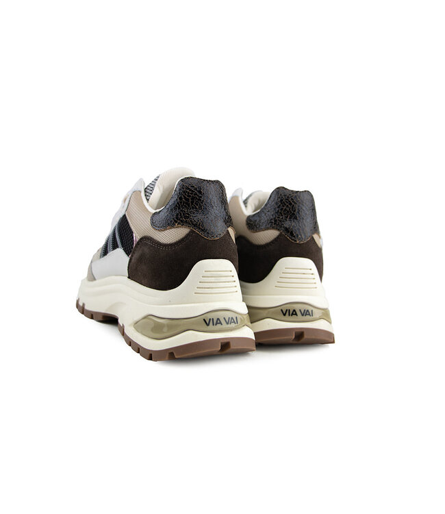 Via Vai Sneaker Liz Dae Lama Combi Chocolate