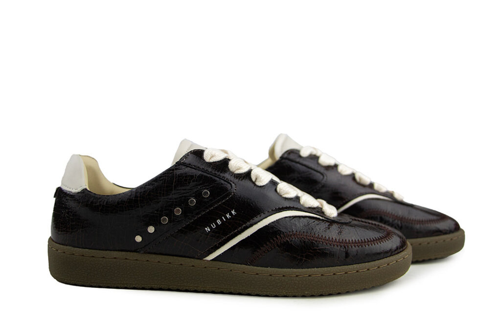 Nubikk Nubikk Ray Owen Studs Dark Brown Craquele