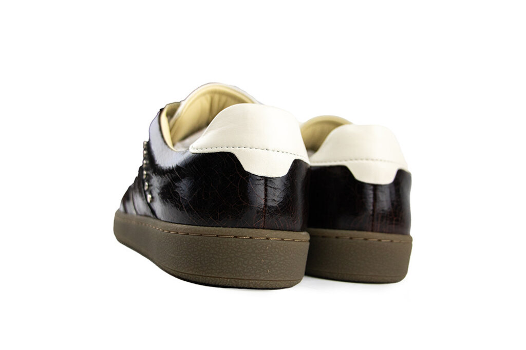 Nubikk Nubikk Ray Owen Studs Dark Brown Craquele