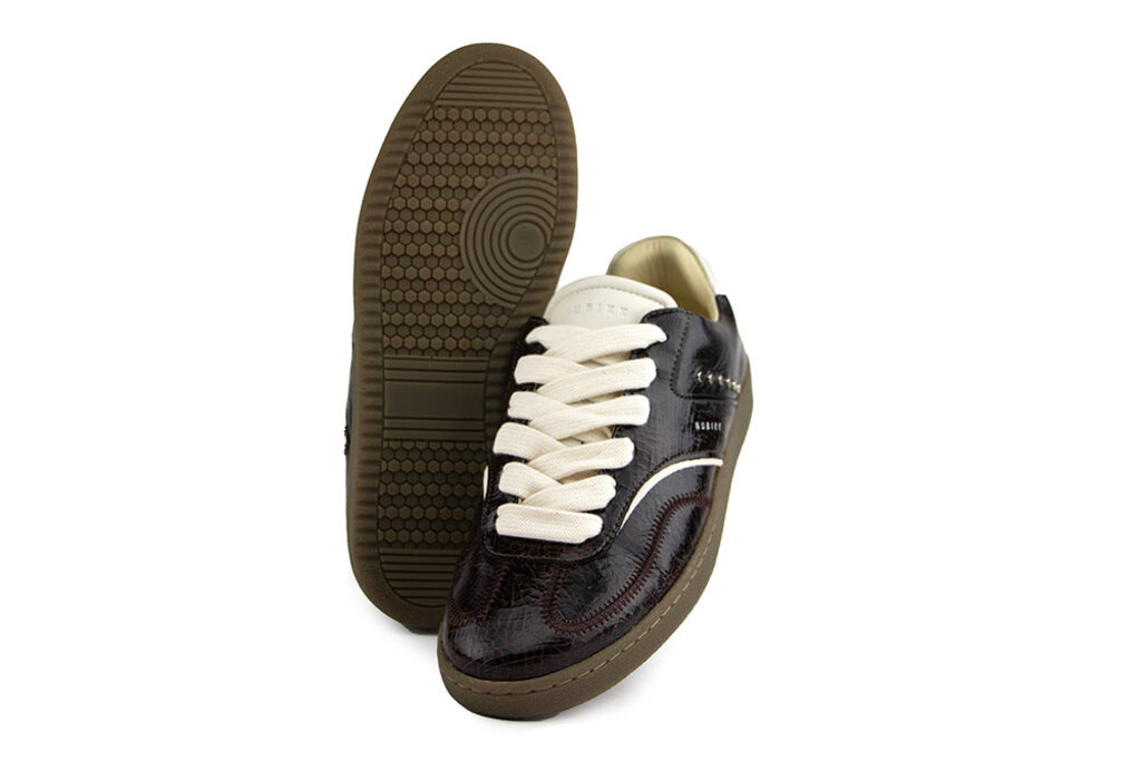 Nubikk Nubikk Ray Owen Studs Dark Brown Craquele