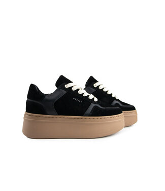 Nubikk Nubikk Bayou Platform Black Combi Mocca
