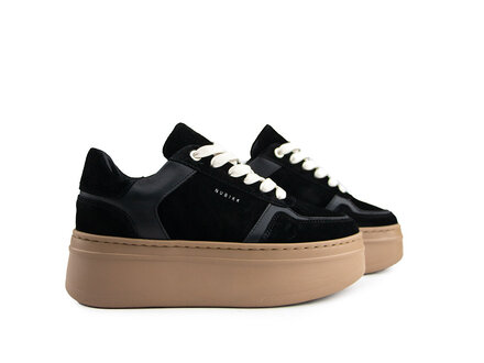 Nubikk Nubikk Bayou Platform Black Combi Mocca Nubikk Nubikk Bayou Platform Black Combi Mocca