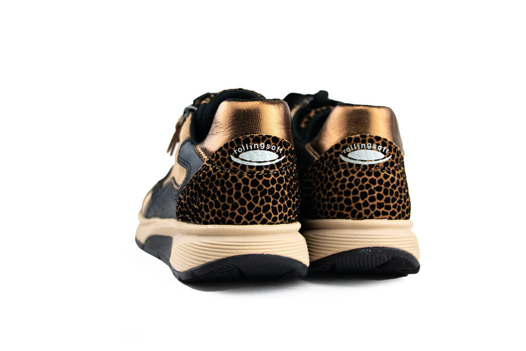 Gabor Gabor Rolling Soft Sneaker Nut Black Bronce