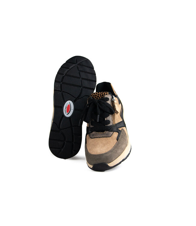 Gabor Rolling Soft Sneaker Nut Black Bronce