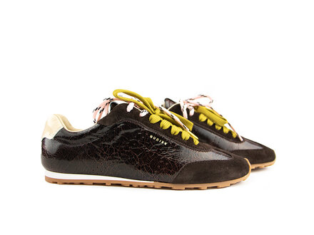 Nubikk Nubikk Billy Lou Dark Brown Combi Nubikk Nubikk Billy Lou Dark Brown Combi