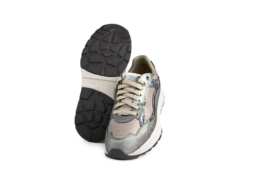 Xsensible Xsensible Sneaker Milau G Old Silver Combi