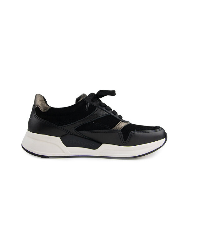 Gabor Rolling Soft Sneaker Schwarz Combi