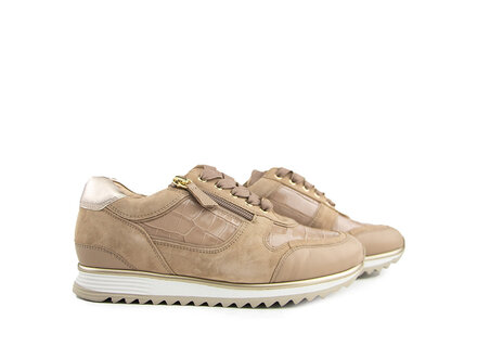Hassia Hassia Sneaker Porto Taupe Crocco