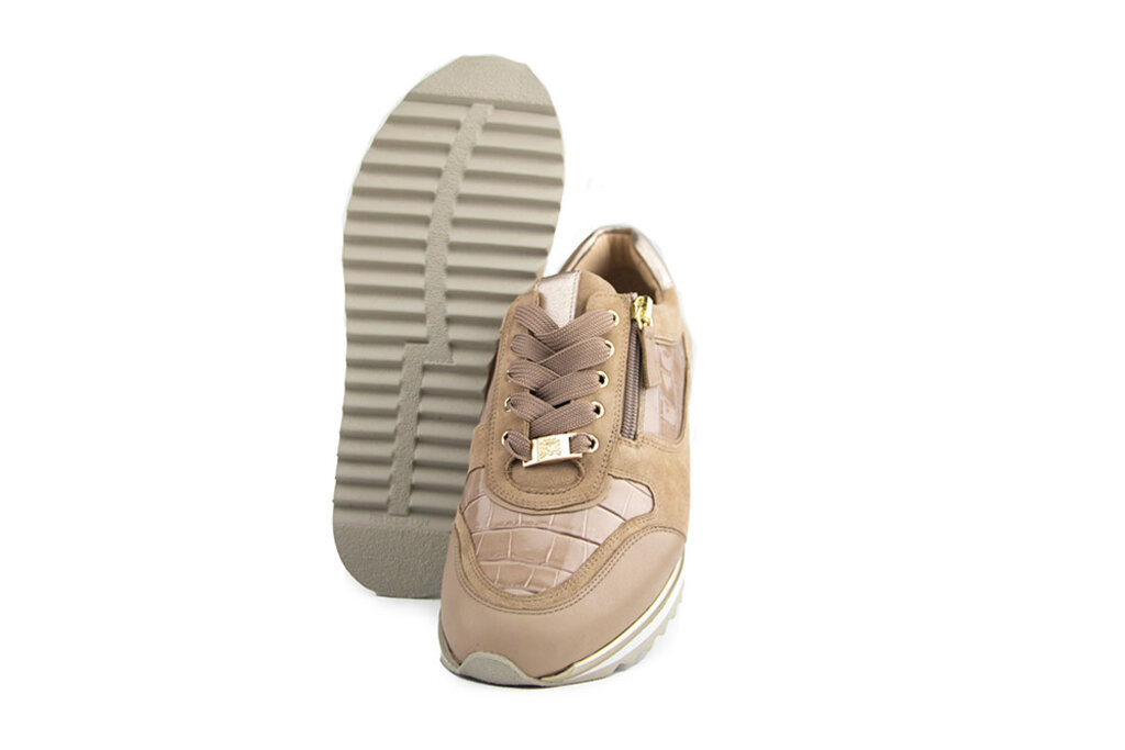 Hassia Hassia Sneaker Porto Taupe Crocco
