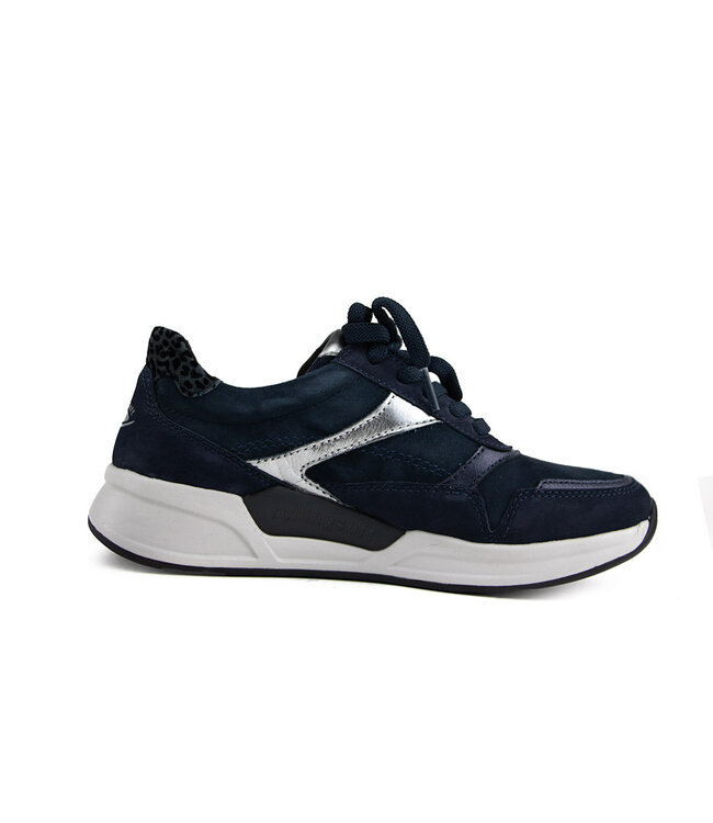 Gabor Rolling Soft Sneaker Dunkelblau Leo