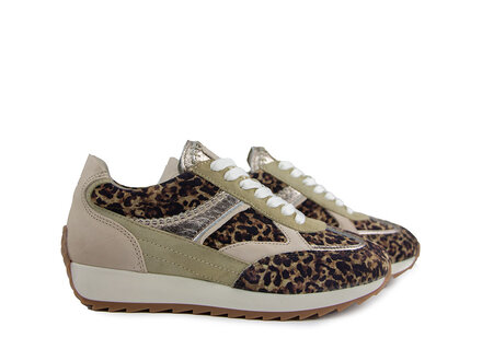 Piedi Nudi Piedi Nudi Sneaker Harlem 02.05 Beige Leopardo H Piedi Nudi Piedi Nudi Sneaker Harlem 02.05 Beige Leopardo H