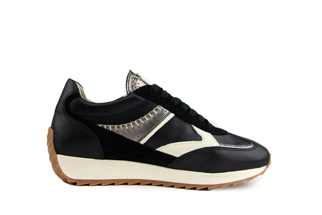 Piedi Nudi Piedi Nudi Sneaker Harlem 02.03 Black Crème