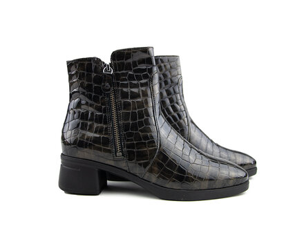 Hartjes Hartjes Enkellaars Blues Boot Stone Lack G Hartjes Hartjes Enkellaars Blues Boot Stone Lack G