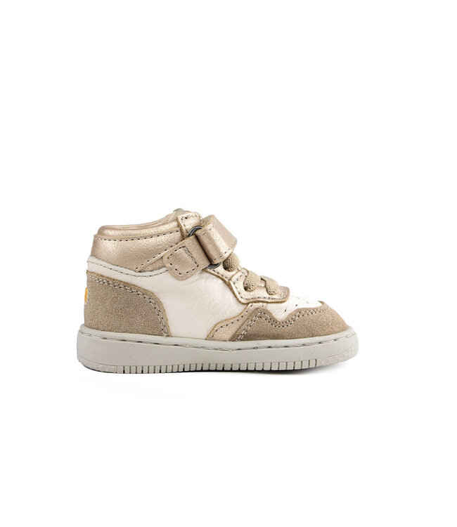 Shoesme Babyproof Hoge Sneaker Gold Beige