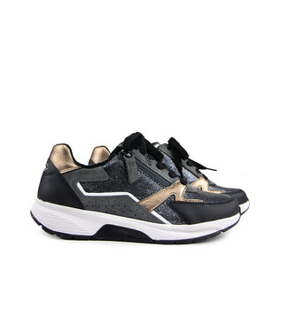 Gabor Gabor Rolling Soft Sneaker Anthrazit Schwarz